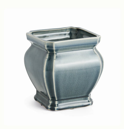 Teal Francesa Pot