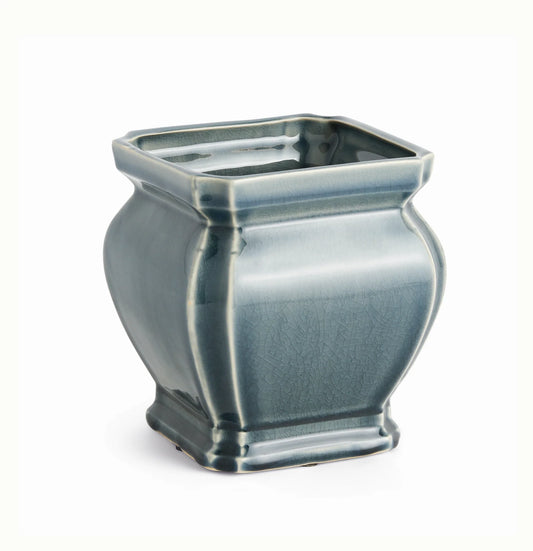 Teal Francesa Pot