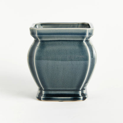 Teal Francesa Pot