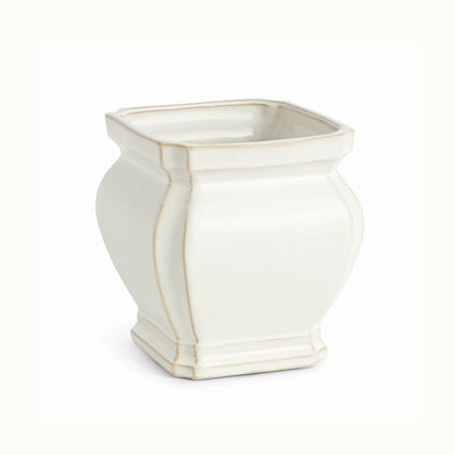 White Francesa Pot