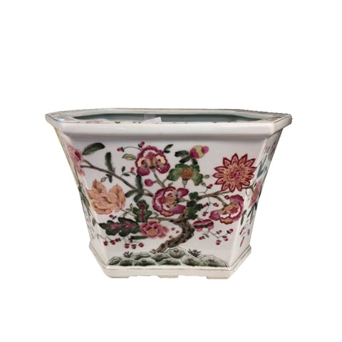 Floral Hex Cachepot