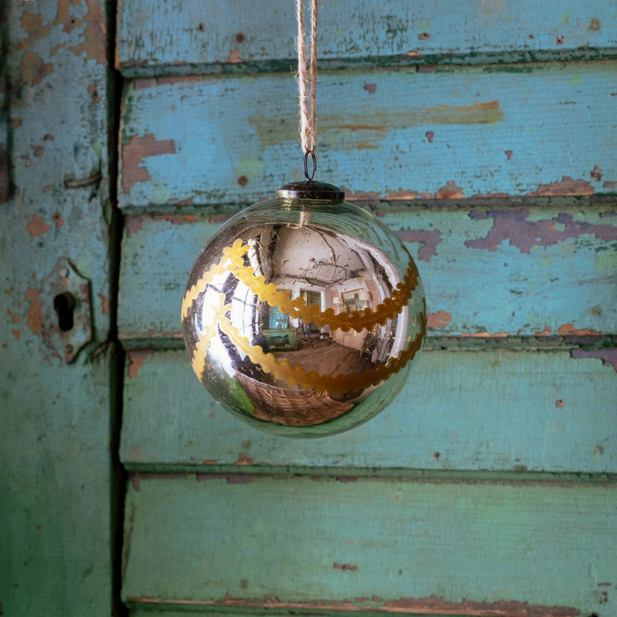 Venetian Glass Ball Ornament