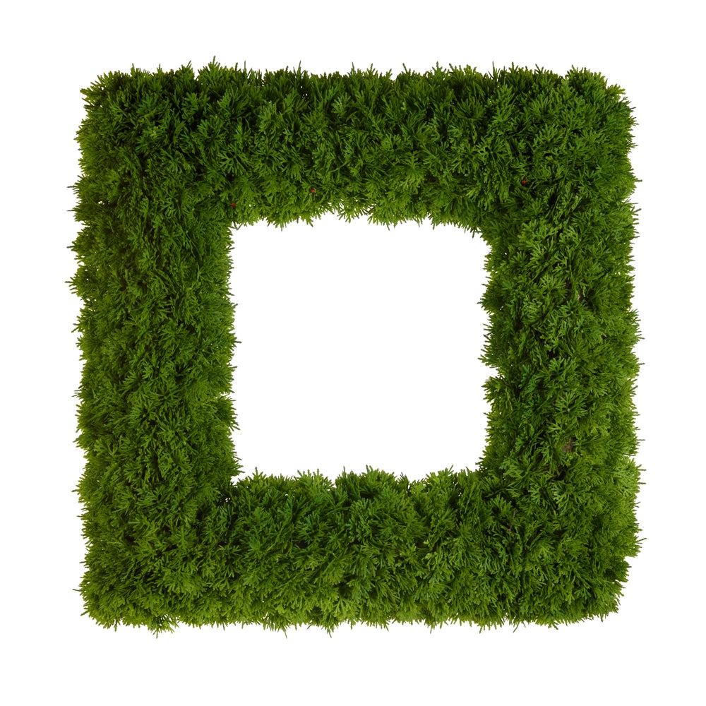 Square Sedum Wreath