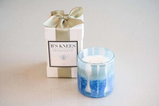 Spa 2 Wick Blue Ombre Candle