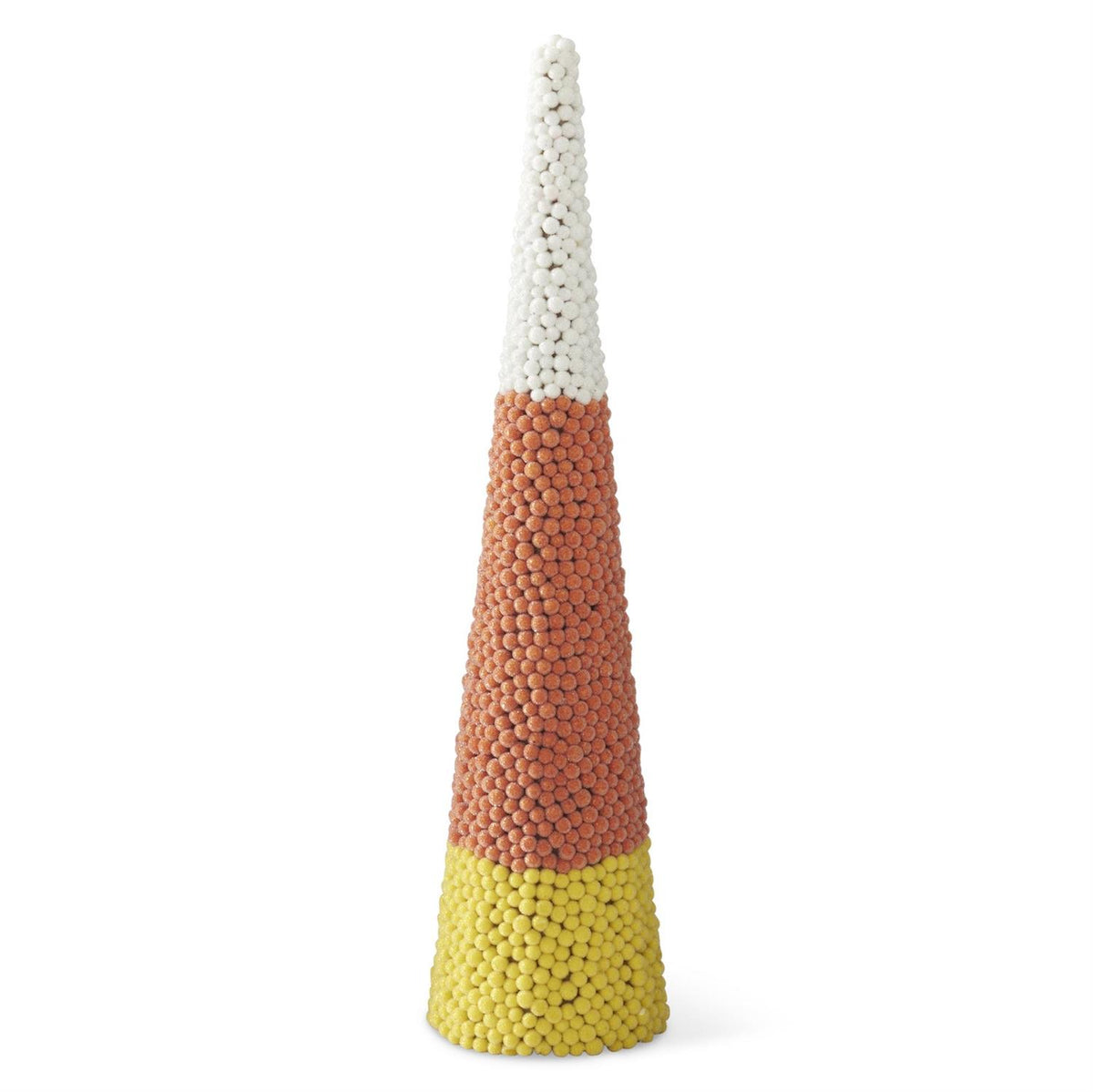 Beaded Candy Corn Cone