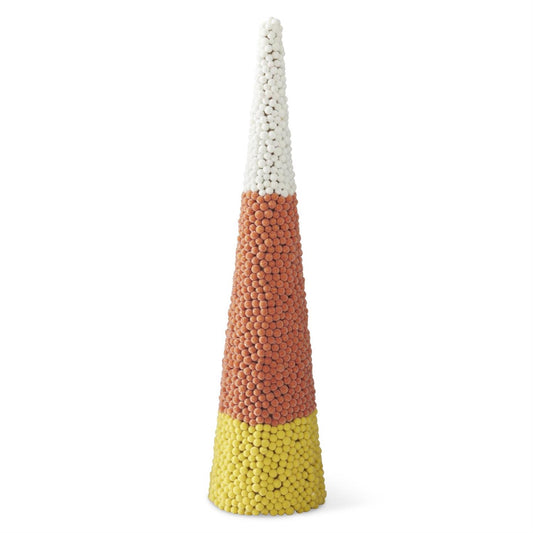 Beaded Candy Corn Cone