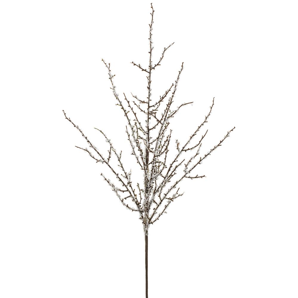 Glittered Twig Spray
