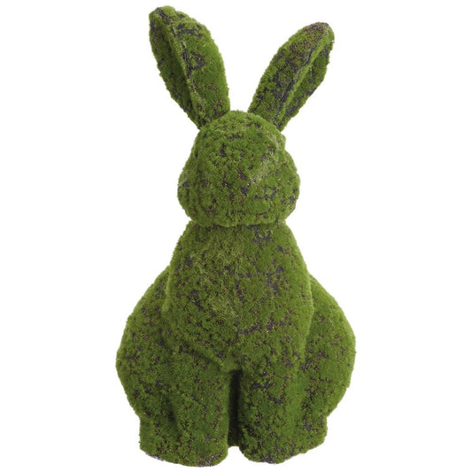 16.5" Moss Covered Bunny