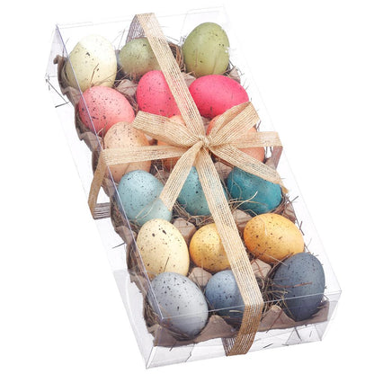 Box of Colored Eggs