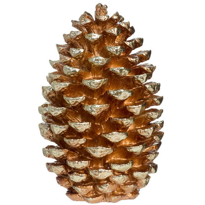 Gold Tabletop Pinecone