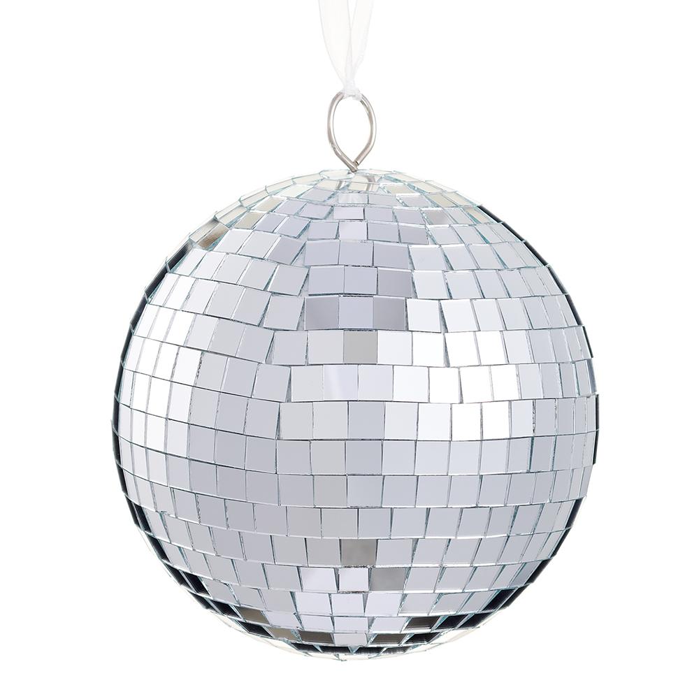 Mirrored Mosaic Ball Ornament