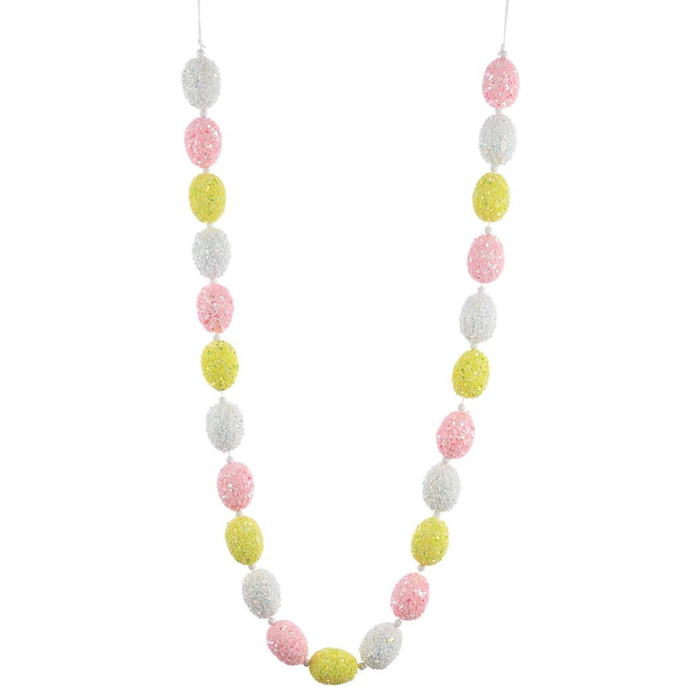 Glittered Egg Garland