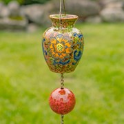 Hand Painted Porcelain Rain Chain