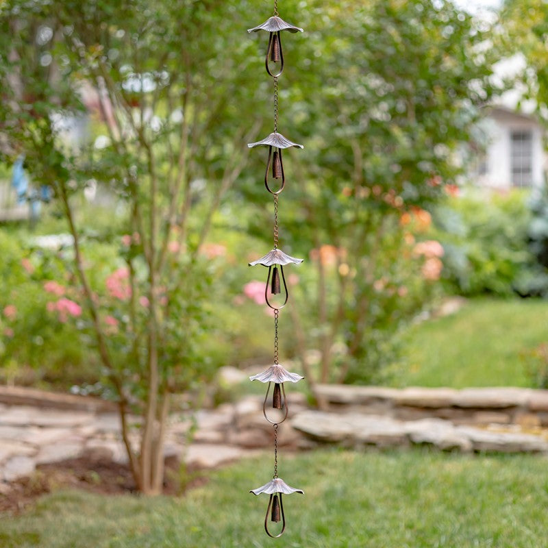 Mushroom Rain Chain