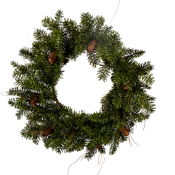 Glacier Pine Wreath- 28"