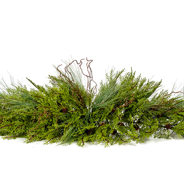 Deluxe Mixed Cedar Centerpiece